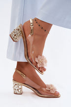  Sandalen mit Absatz model 228104 Step in style 