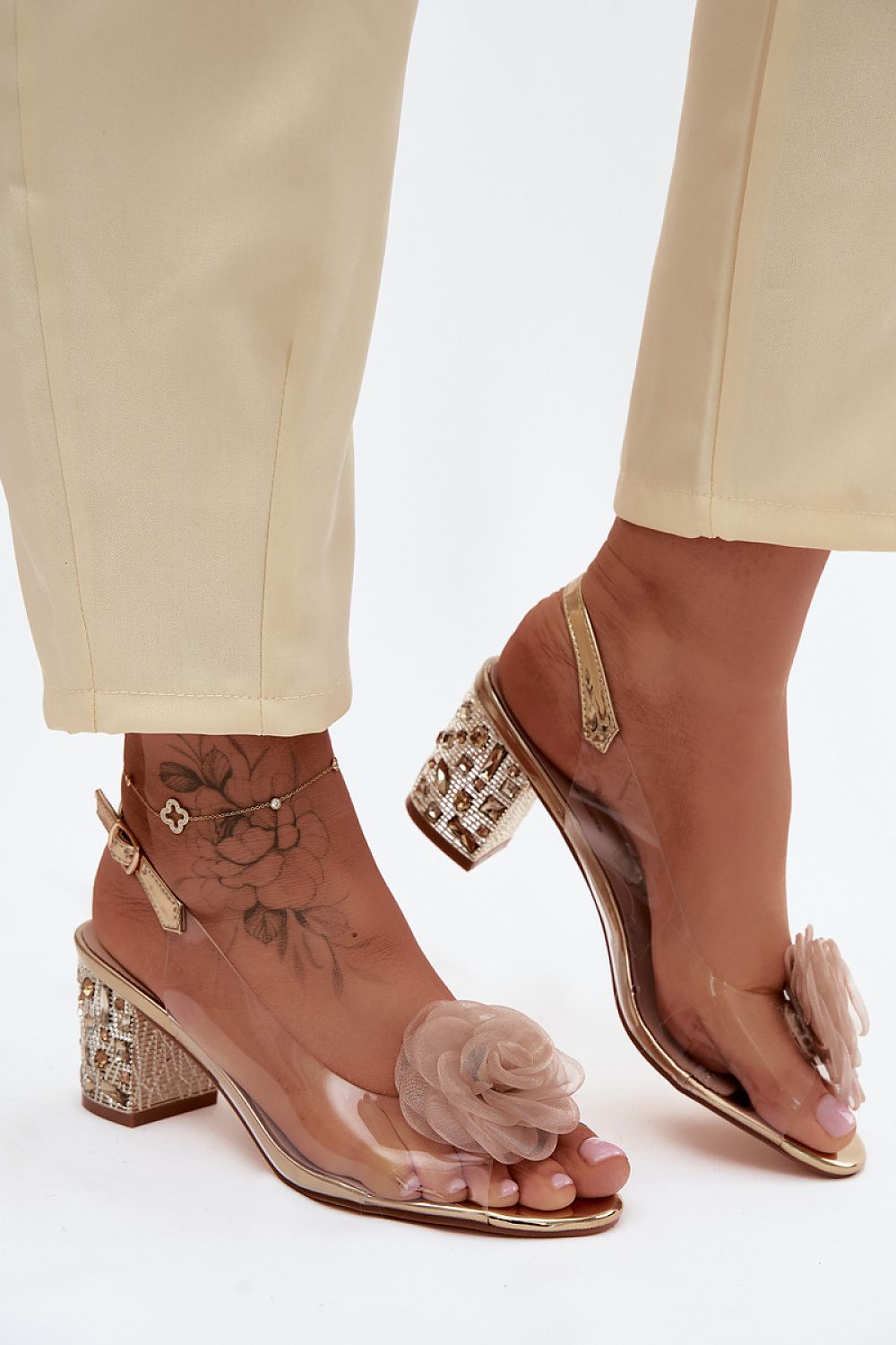  Sandalen mit Absatz model 228122 Step in style 
