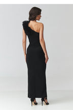  Langes Kleid model 228320 Makadamia 