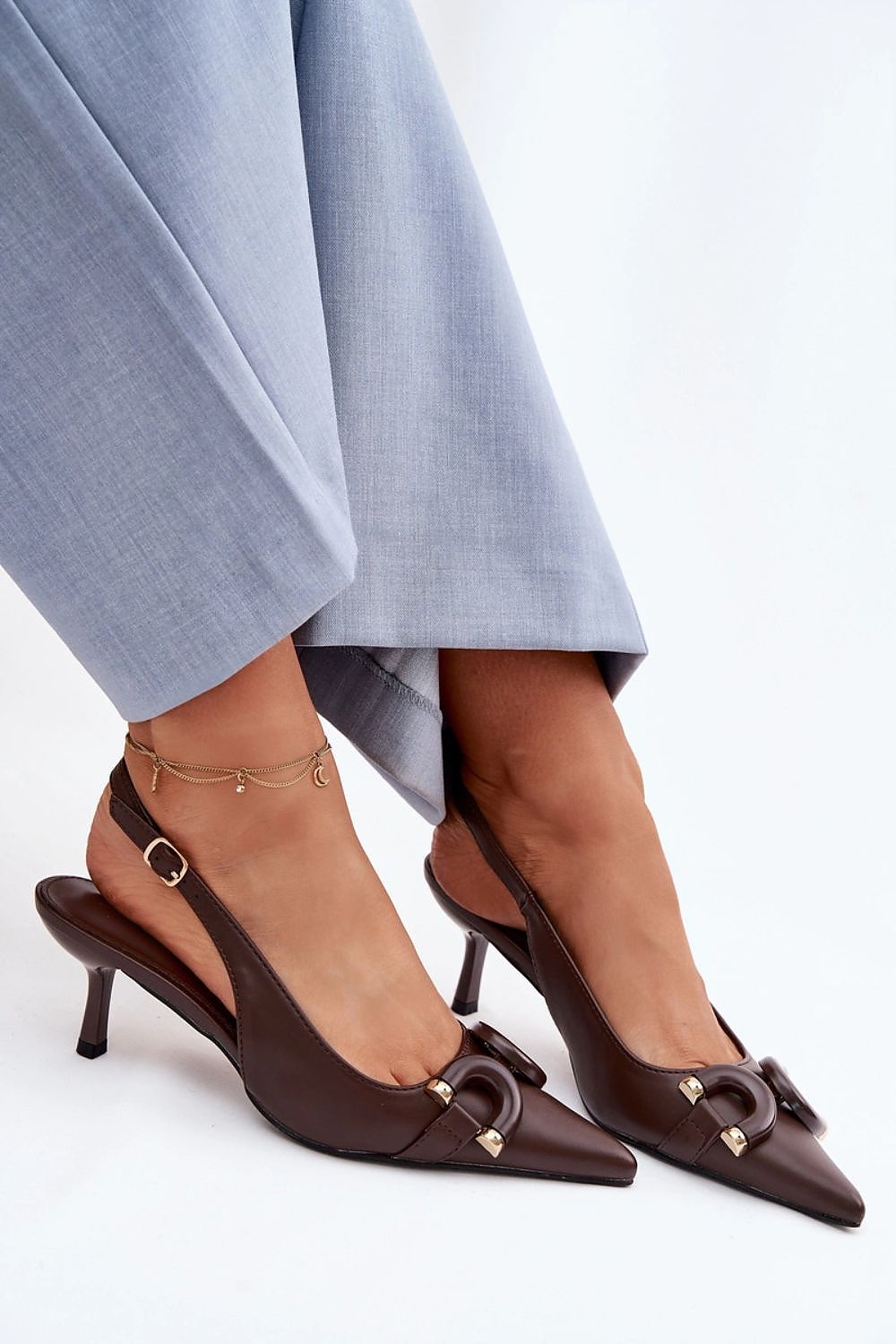  Sandalen mit Absatz model 229282 Step in style 