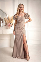  Langes Kleid model 229632 Bicotone 