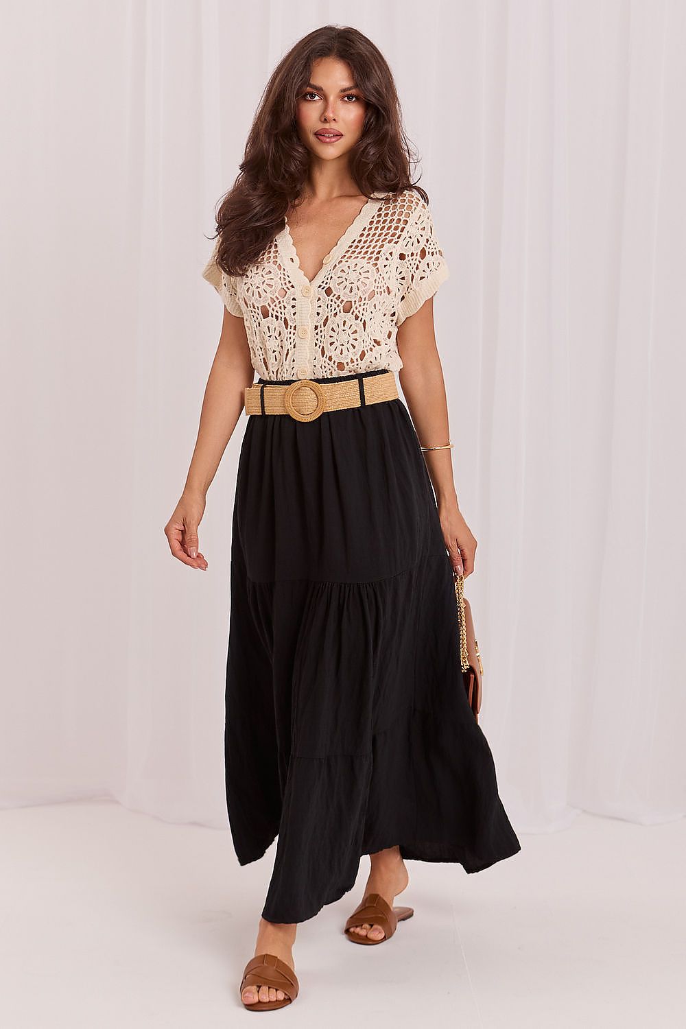  Langer Rock model 229814 Italy Moda 