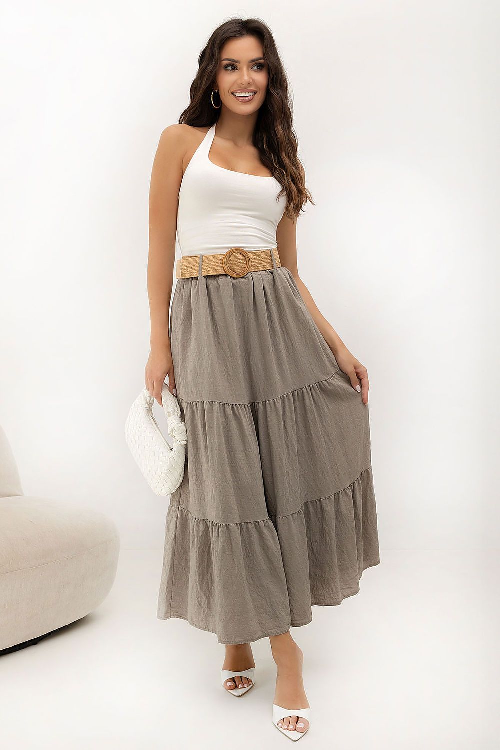  Langer Rock model 229932 Italy Moda 
