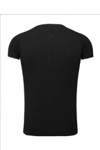 Herren-T-Shirt mit Kurzarm und Print-Design - Stay Covered