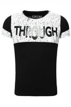 Zweifarbiges Herren-T-Shirt - Stay Covered