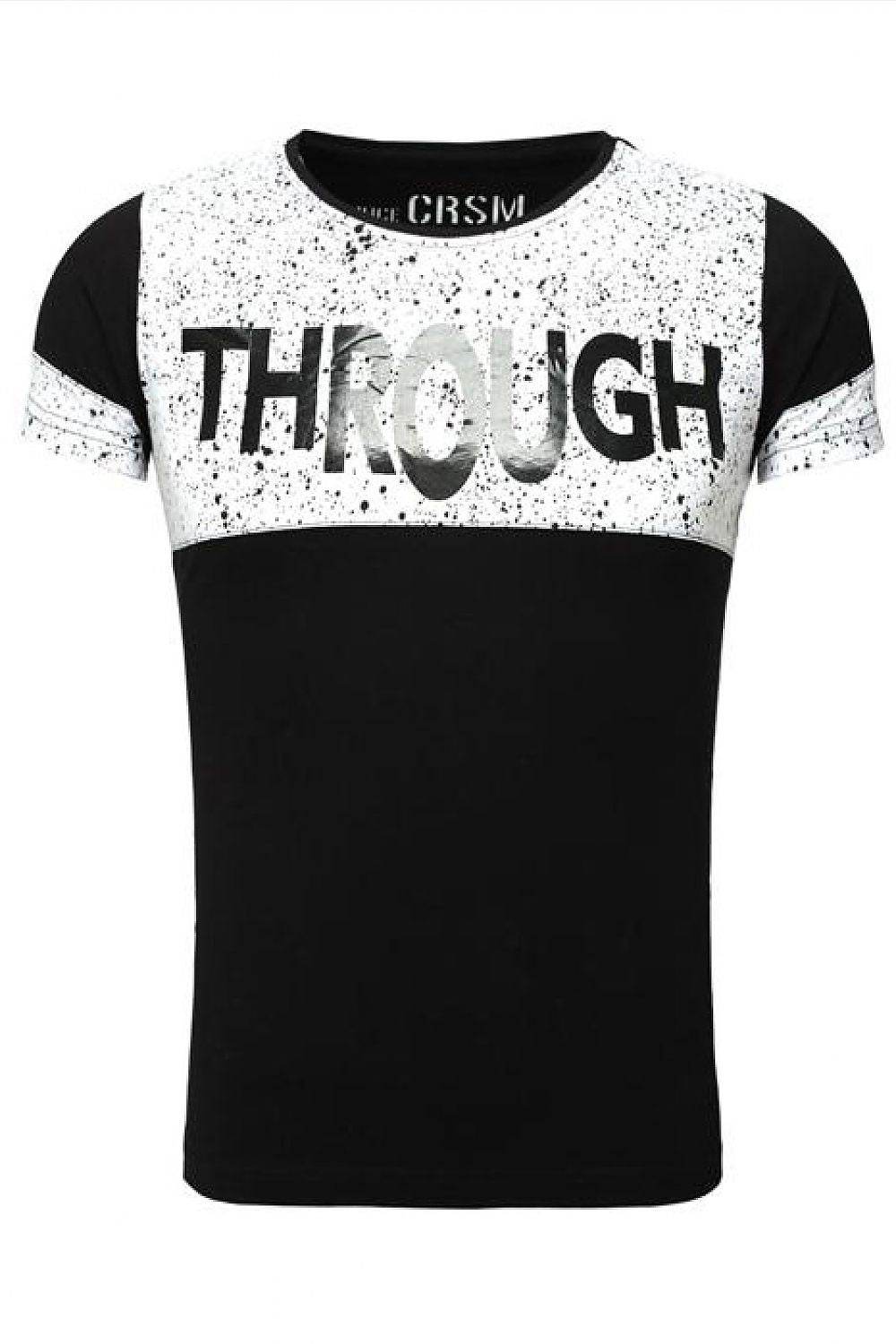 Zweifarbiges Herren-T-Shirt - Stay Covered