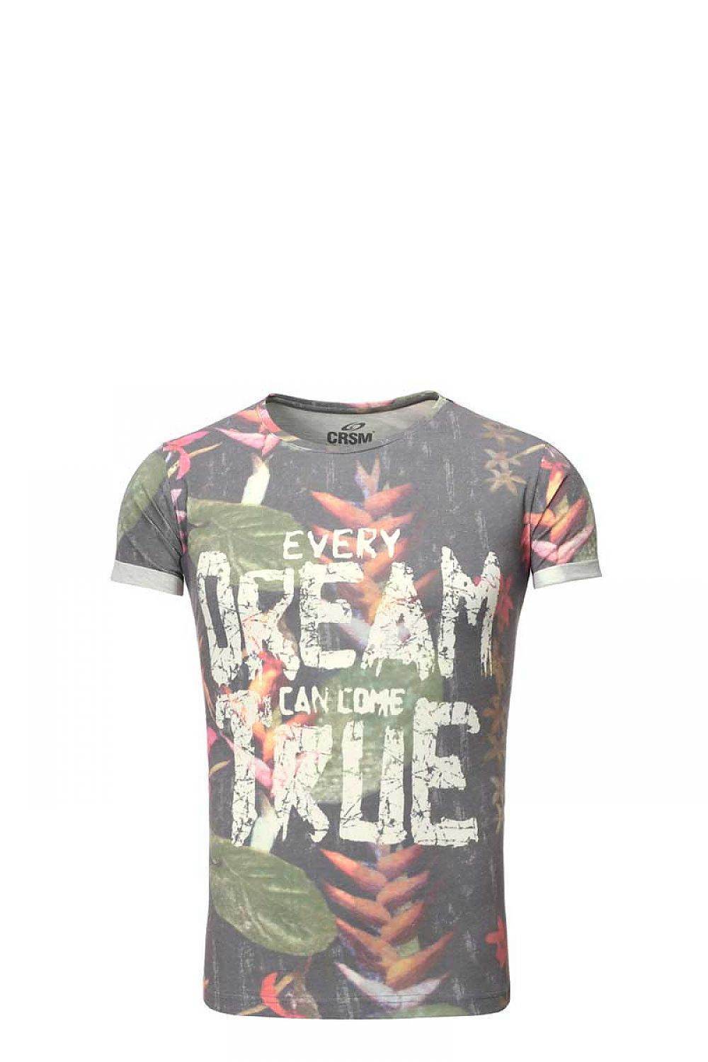 Herren T-Shirt aus buntem Stretch-Stoff - Stay Covered