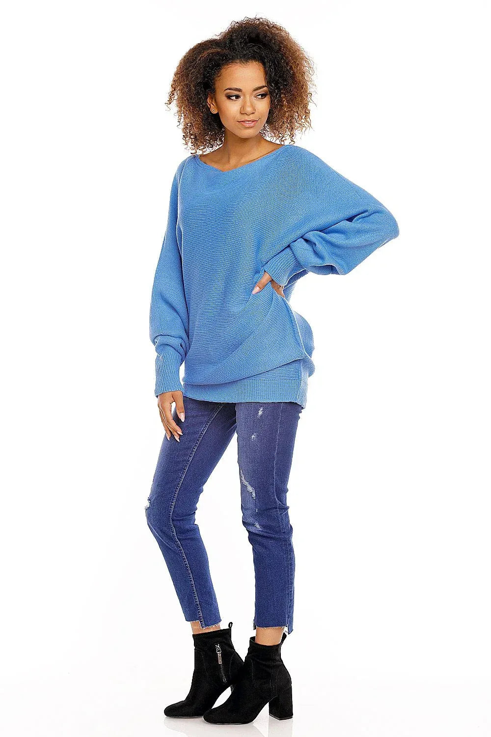Fledermaus Pullover Model 84277 PeeKaBoo - Stay Covered