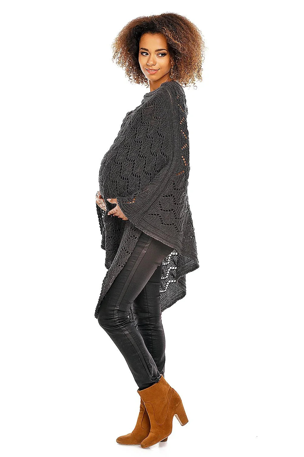 Schwangerschaftswolljacke Model 94515 PeeKaBoo - Stay Covered