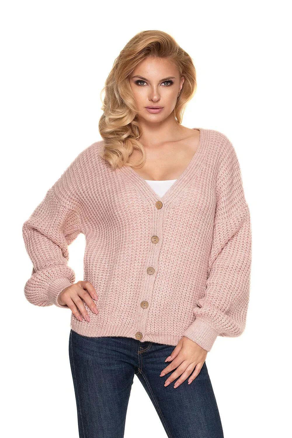 Cardigan Model 156913 PeeKaBoo - Stay Covered