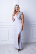  Abendkleid model 156936 Jersa 