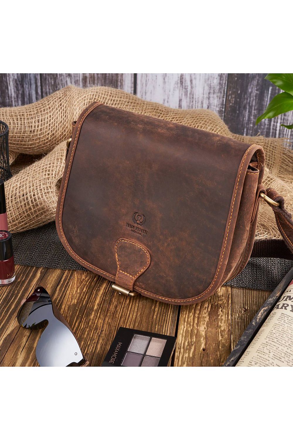  Naturledertasche model 173195 Galanter 