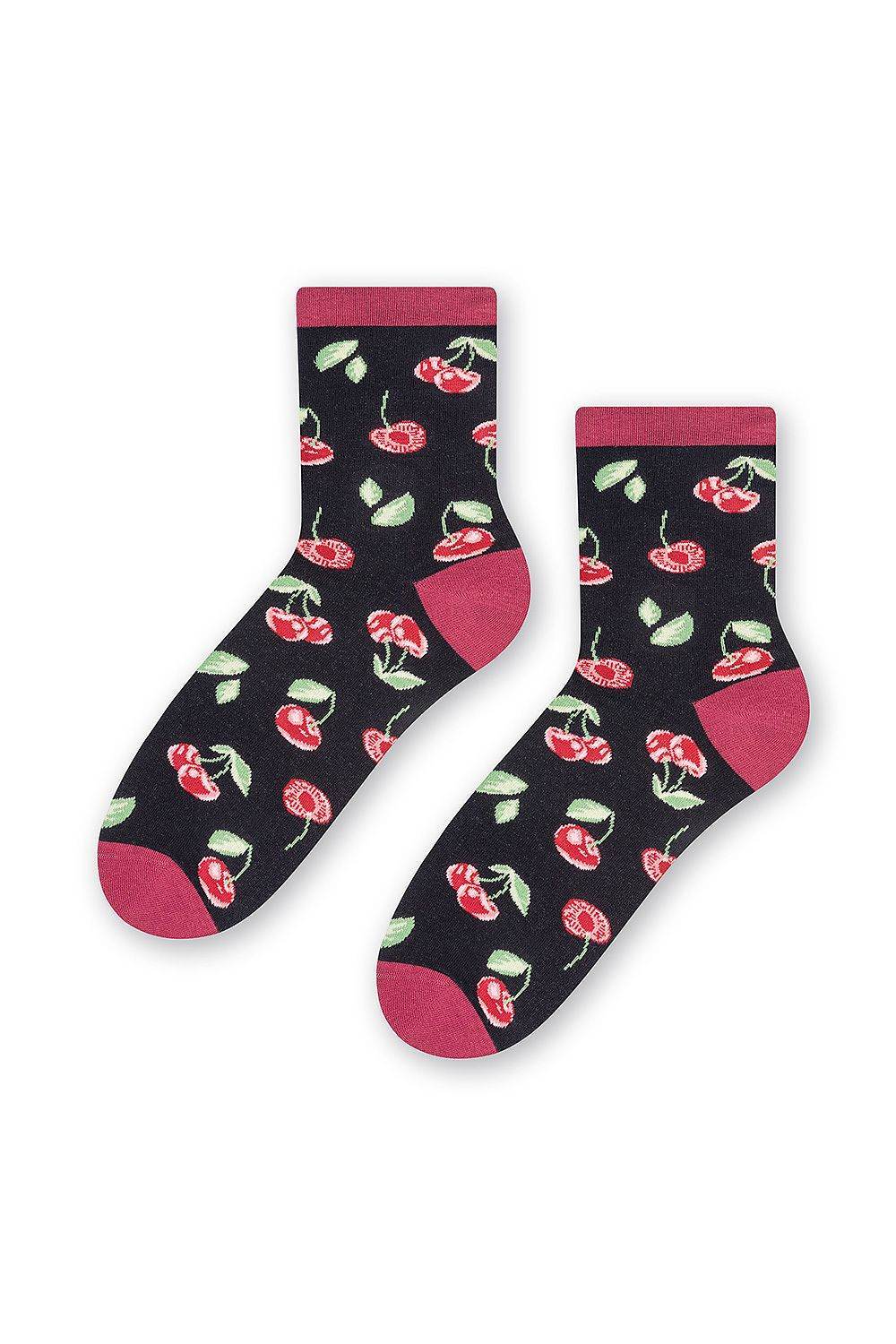Fruchtige Damensocken mit Stachelbeere – Baumwoll-Style für jeden Tag - Stay Covered