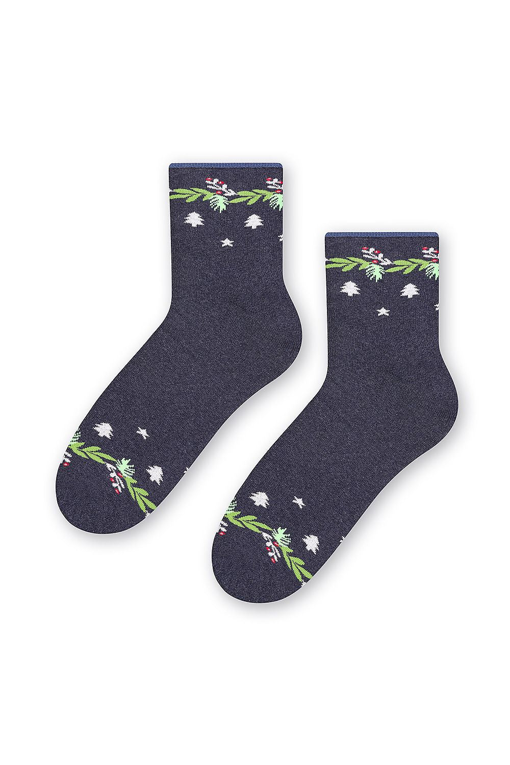 Frottee-Wintersocken Damen mit Weihnachtsmuster – Warm & Stilvoll | staycovered.de