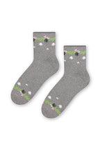 Winterfrottee Kuschelsocken Damen – Baumwolle & Weihnachtsmuster - Stay Covered