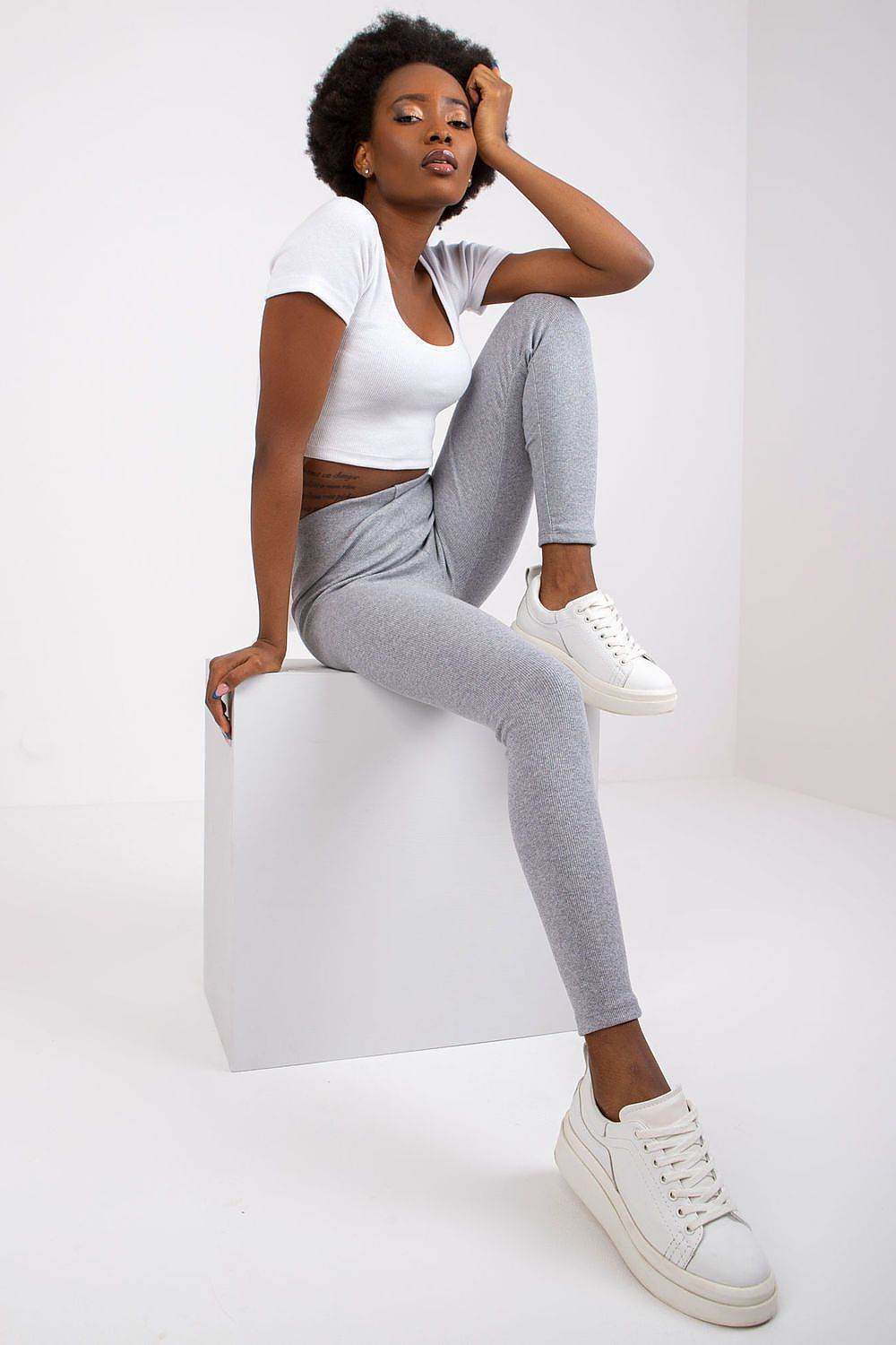 Damenleggings mit Rippstruktur - Stay Covered