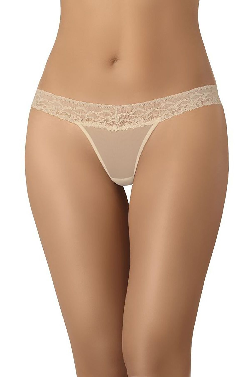 LustLine – Sexy Mesh-Tangas im Multipack mit Spitze - Stay Covered