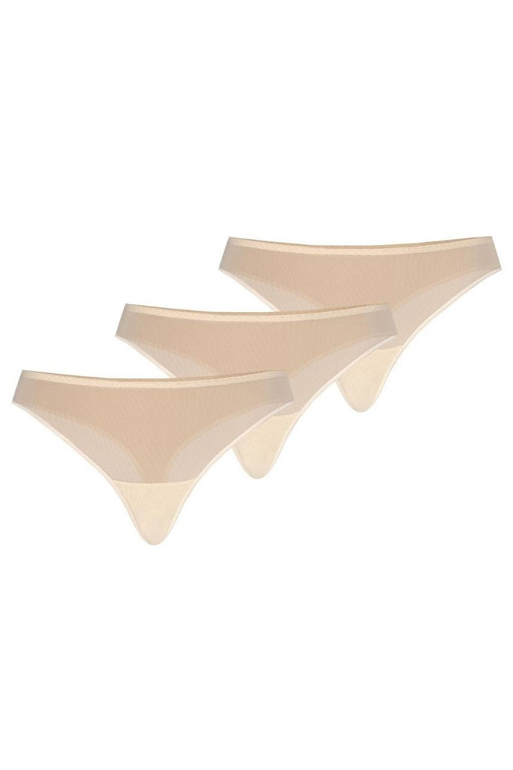 Scarlet Touch – Mesh-Tanga Dreierpack - Stay Covered