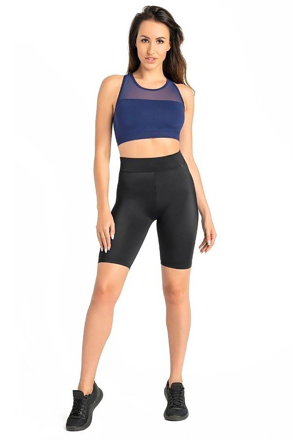ActiveShape Radlerleggings – Knielang & High-Waist in Schwarz - Stay Covered