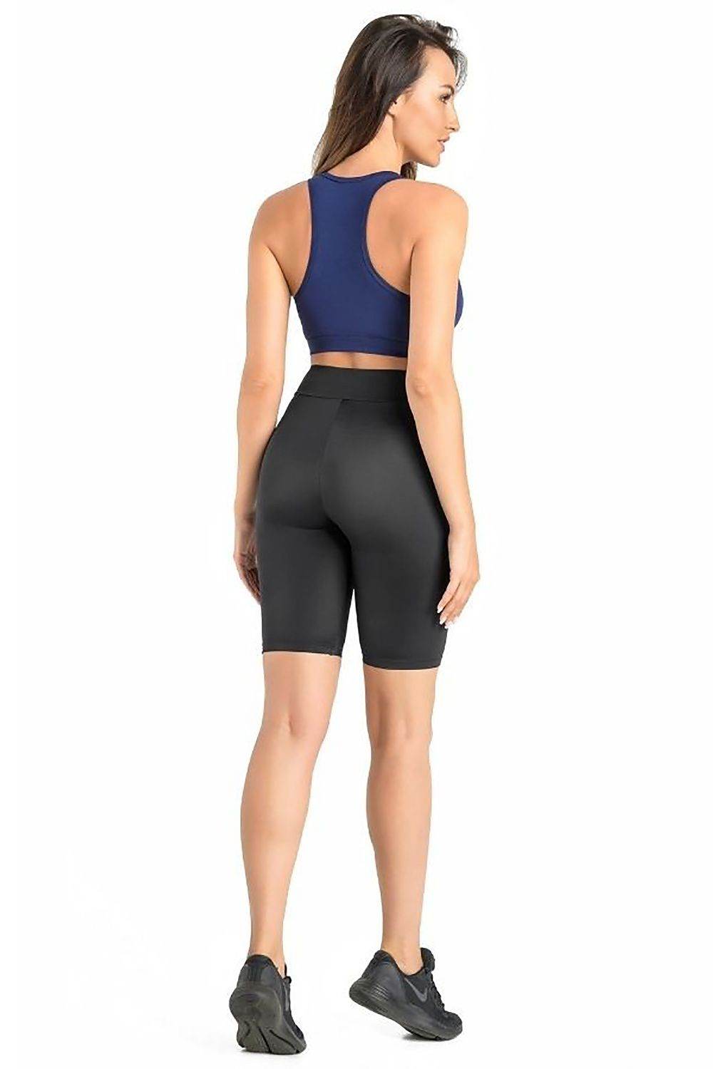 ActiveShape Radlerleggings – Knielang & High-Waist in Schwarz - Stay Covered