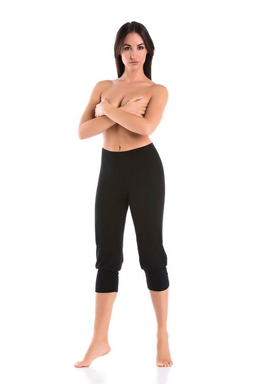 FlexSkirt Move – Damen 3/4-Leggings mit Rock & Komfortbund - Stay Covered