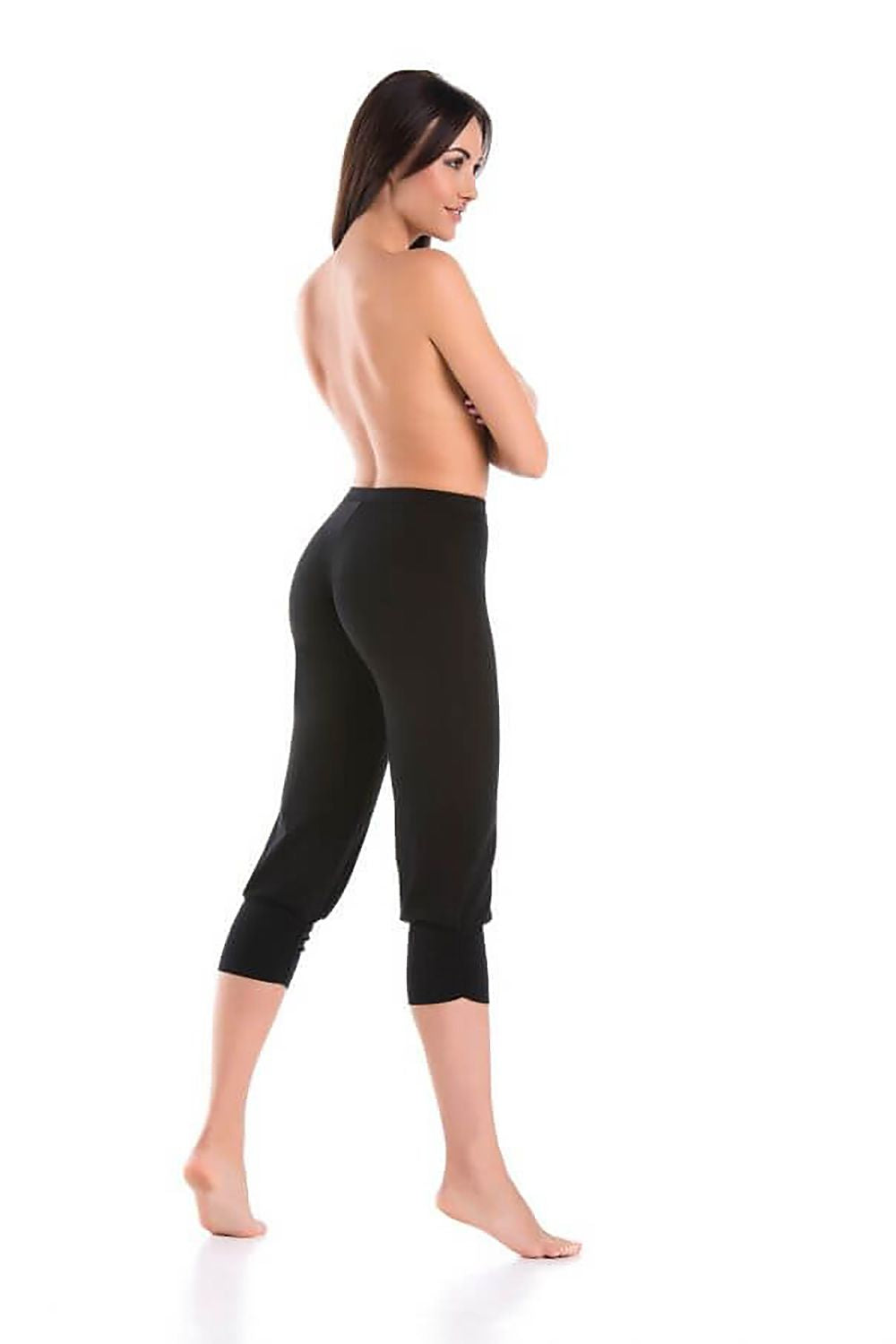 FlexSkirt Move – Damen 3/4-Leggings mit Rock & Komfortbund - Stay Covered