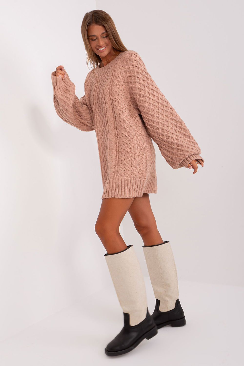  Langpullover model 185736 AT 