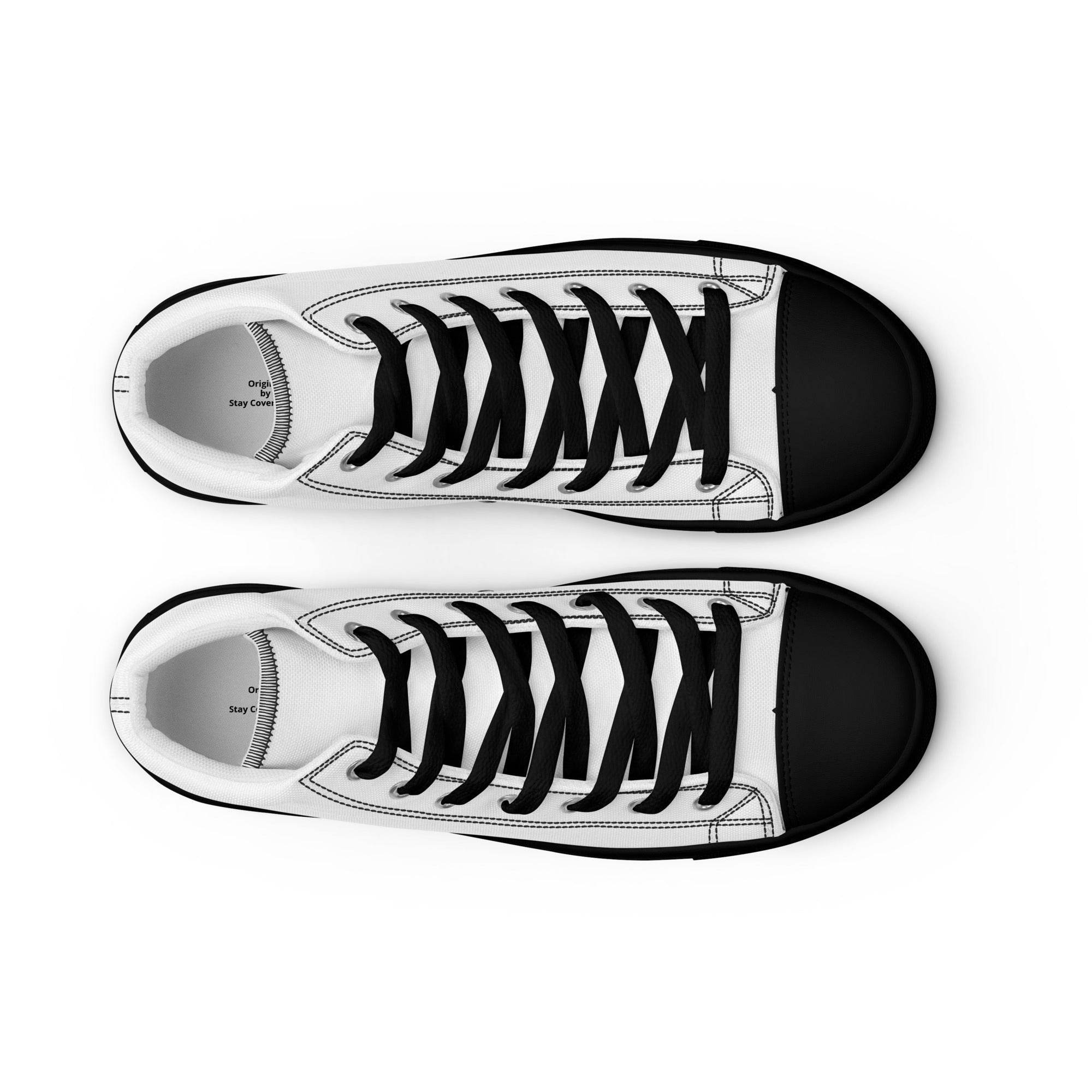 Herrenschuhe high top Classic - Weiß - Stay Covered