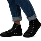 Herrenschuhe high top Classic - Schwarz - Stay Covered