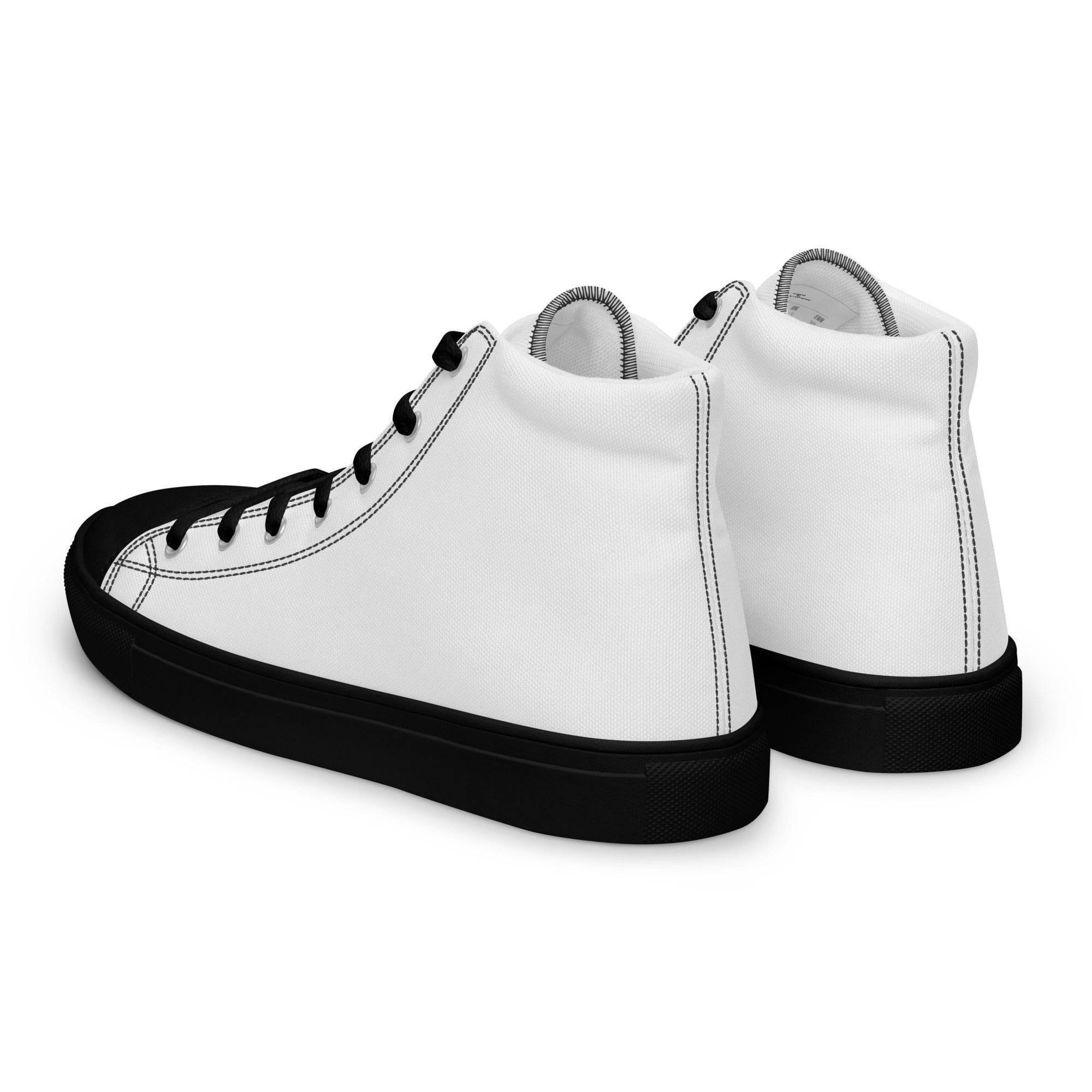 Herrenschuhe high top Classic - Weiß - Stay Covered