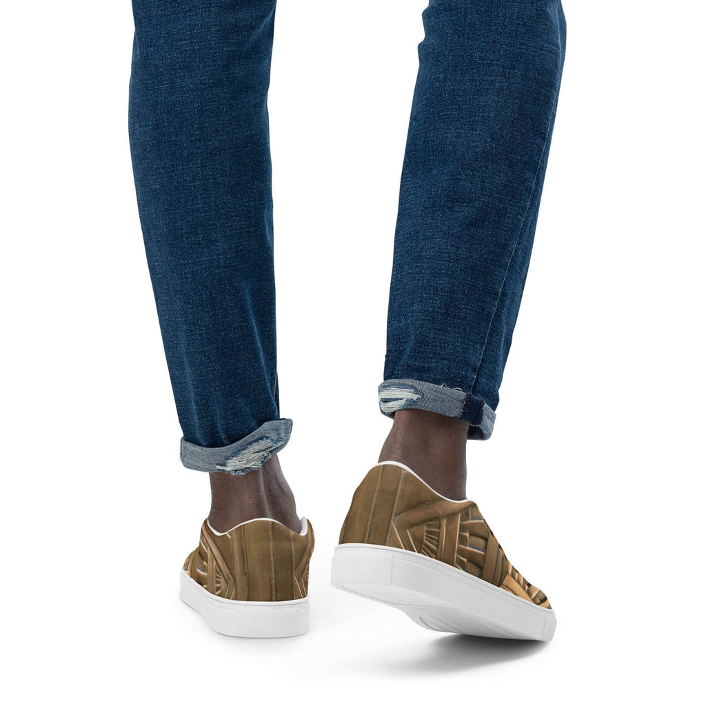 Herrenschuhe - Metallic Sneakers - Stay Covered
