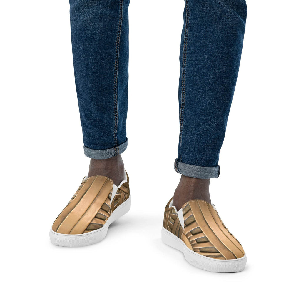 Herrenschuhe - Metallic Sneakers - Stay Covered