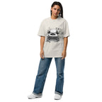 Oversized t-shirt - Typewriter - Stay Covered