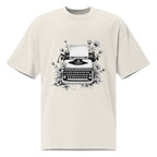 Oversized t-shirt - Typewriter - Stay Covered