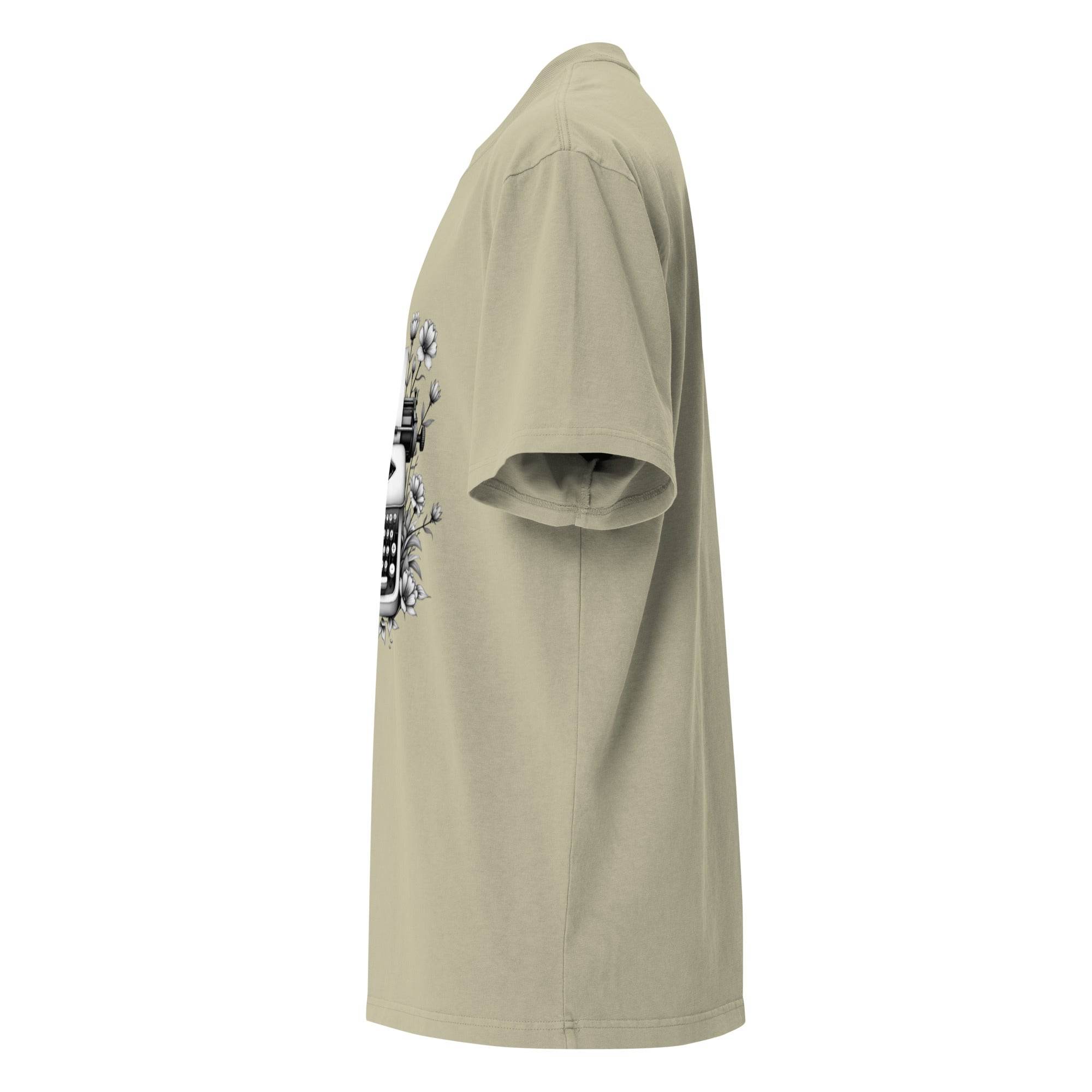 Oversized t-shirt - Typewriter - Stay Covered