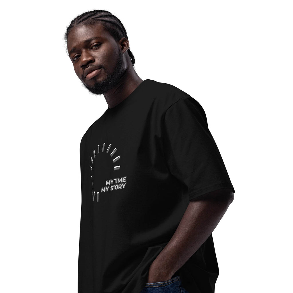 Oversized-T-Shirt - My Time my Story - Stay Covered