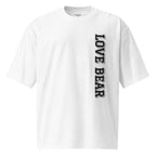 Oversized-T-Shirt - Love Bear - Stay Covered