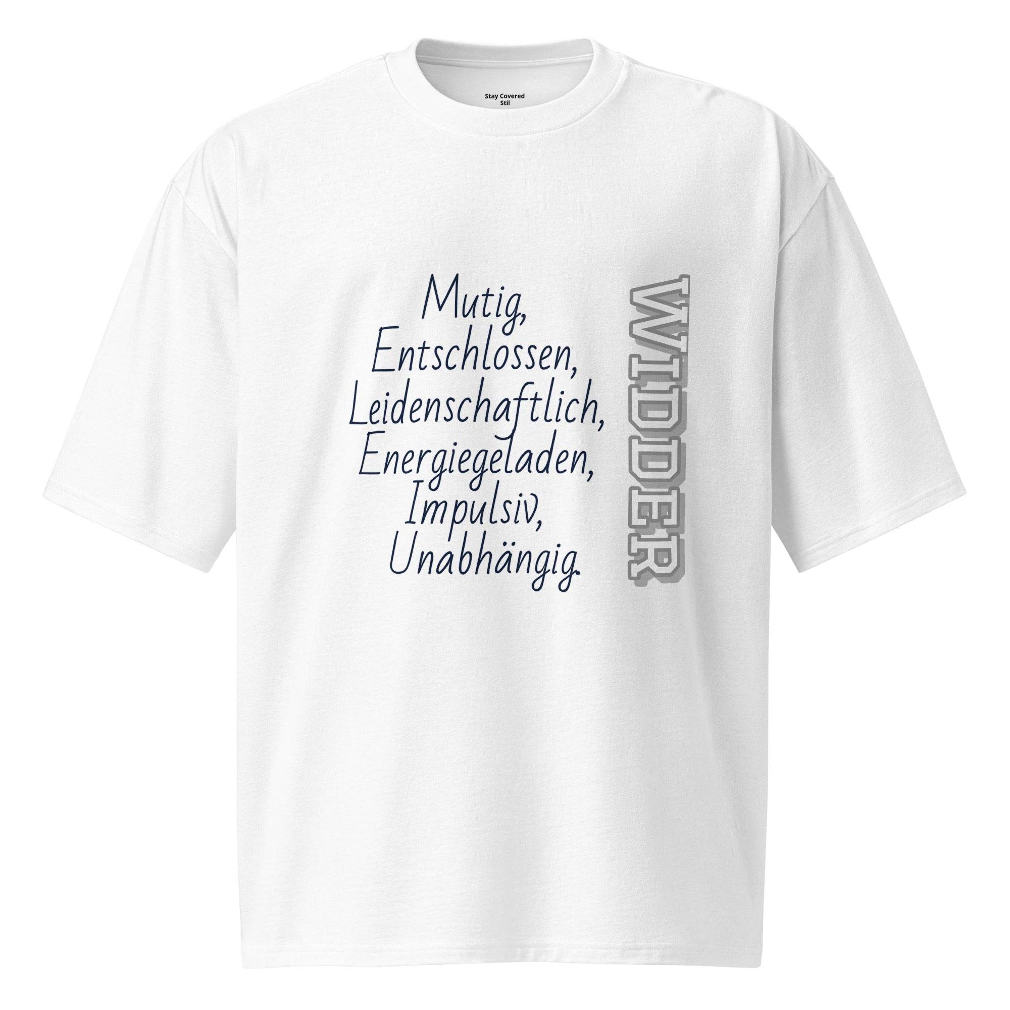 Oversized Zodiac T-Shirt - Stay Covered