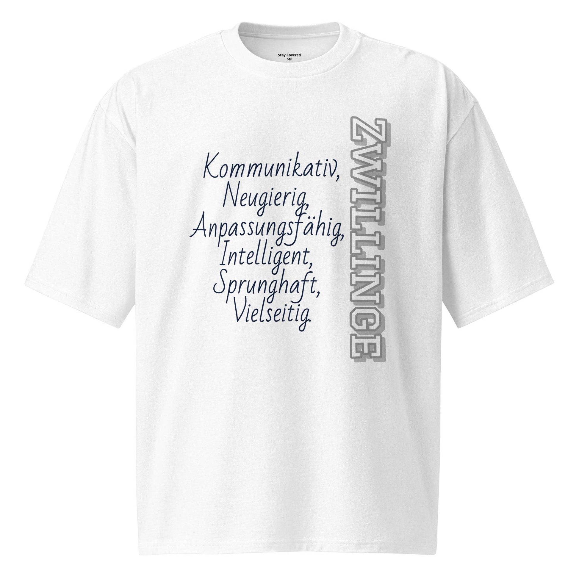 Oversized Zodiac T-Shirt - Stay Covered