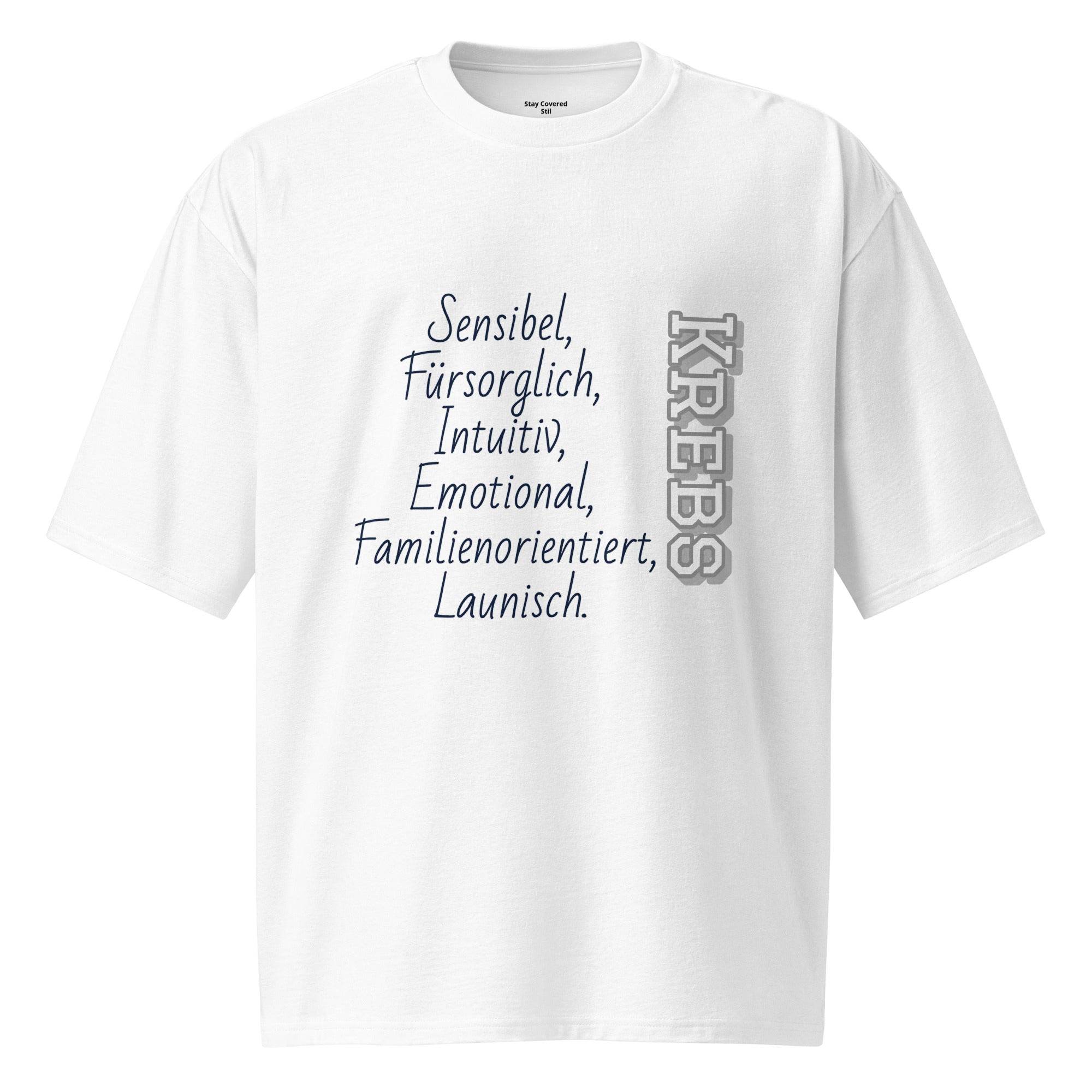 Oversized Zodiac T-Shirt - Stay Covered