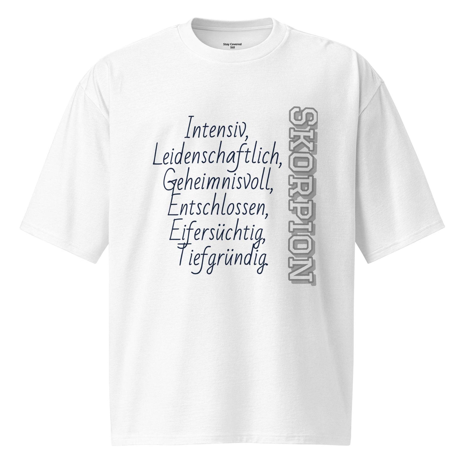 Oversized Zodiac T-Shirt - Stay Covered