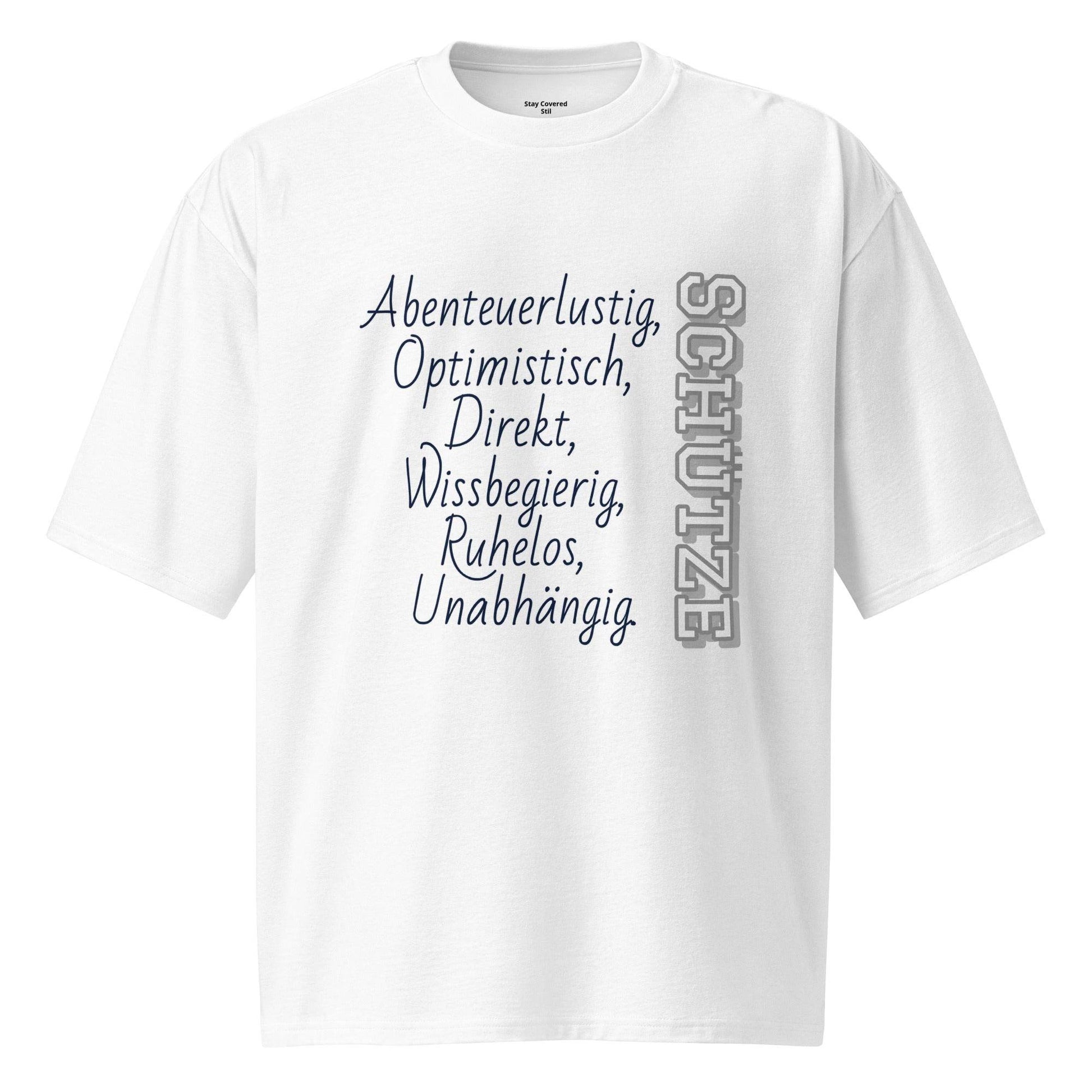 Oversized Zodiac T-Shirt - Stay Covered