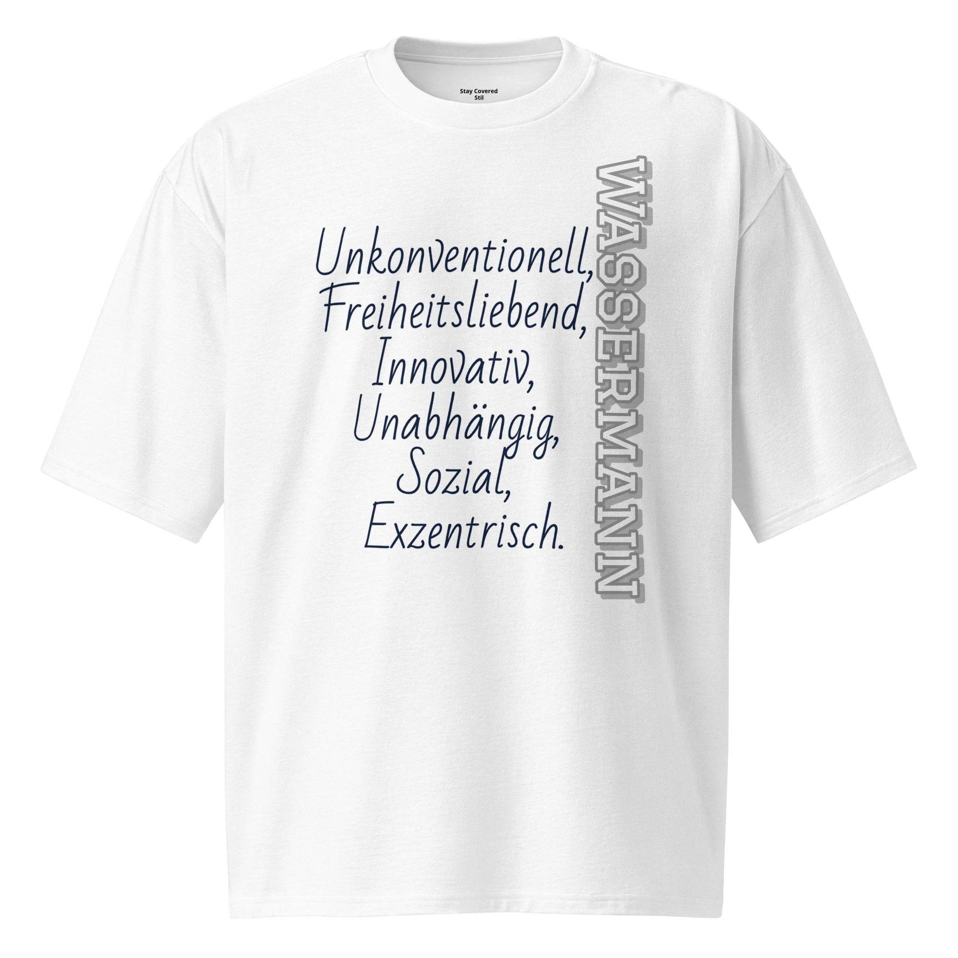 Oversized Zodiac T-Shirt - Stay Covered
