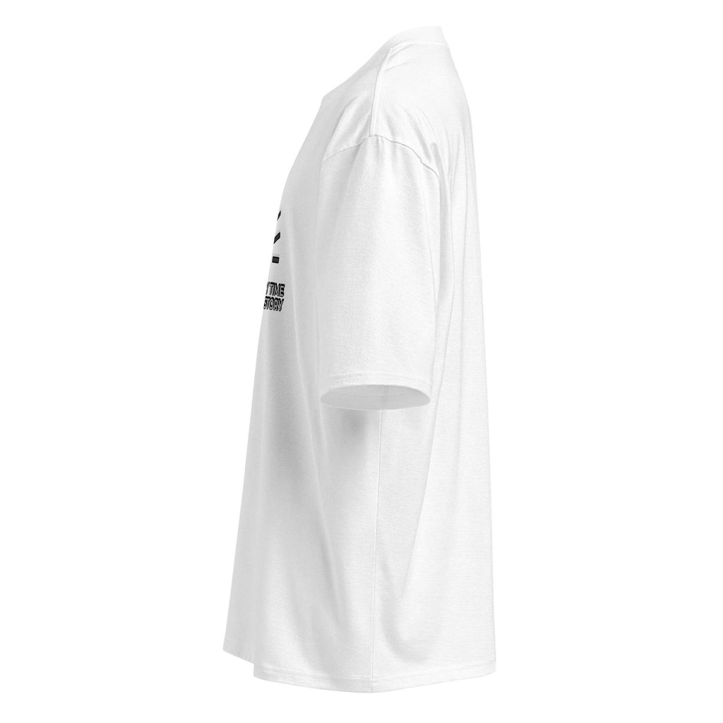 Oversized-T-Shirt - My Time my Story - Stay Covered