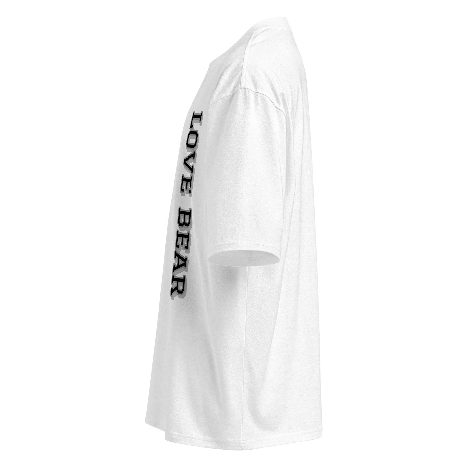 Oversized-T-Shirt - Love Bear - Stay Covered