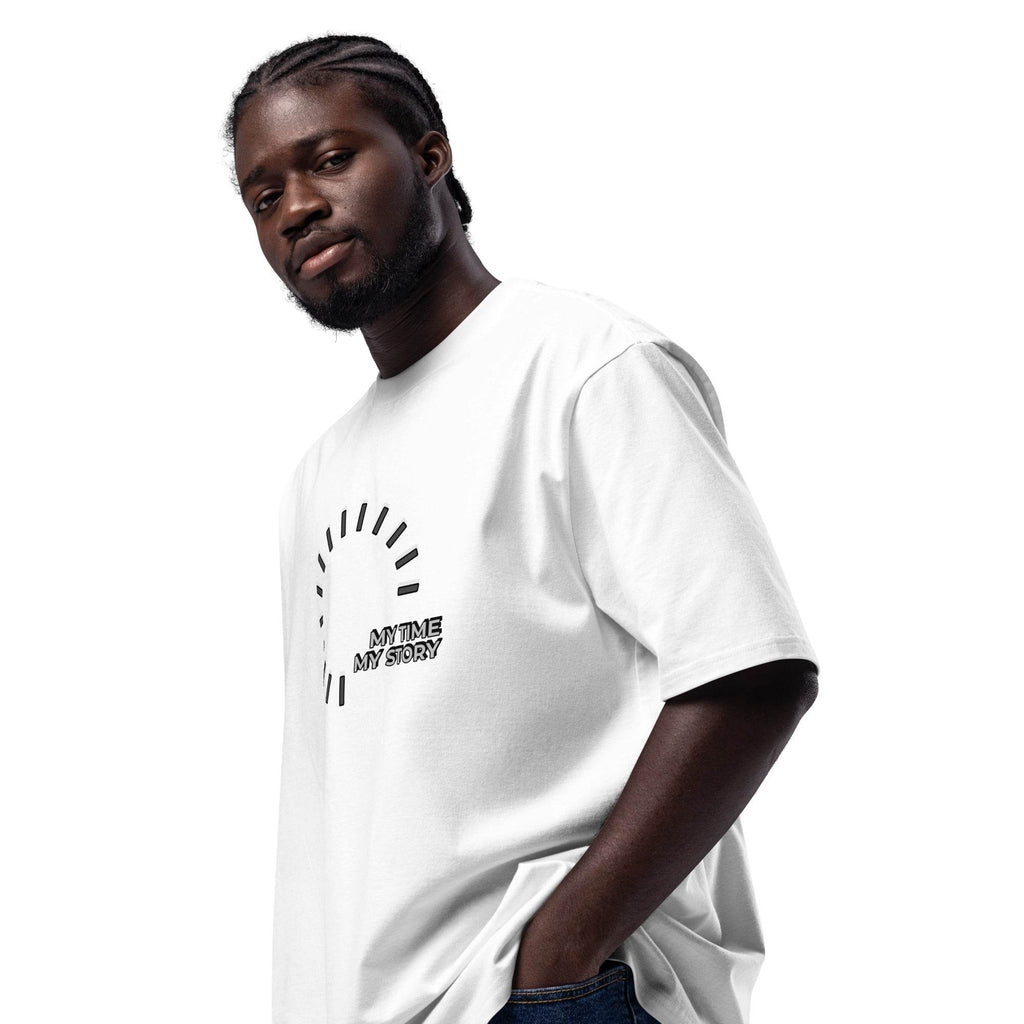 Oversized-T-Shirt - My Time my Story - Stay Covered
