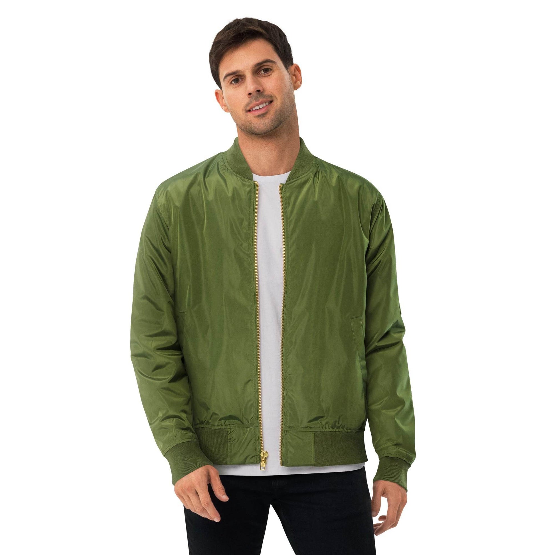 Bomber Jacket - Rock Hard or Go Home - Stay Covered