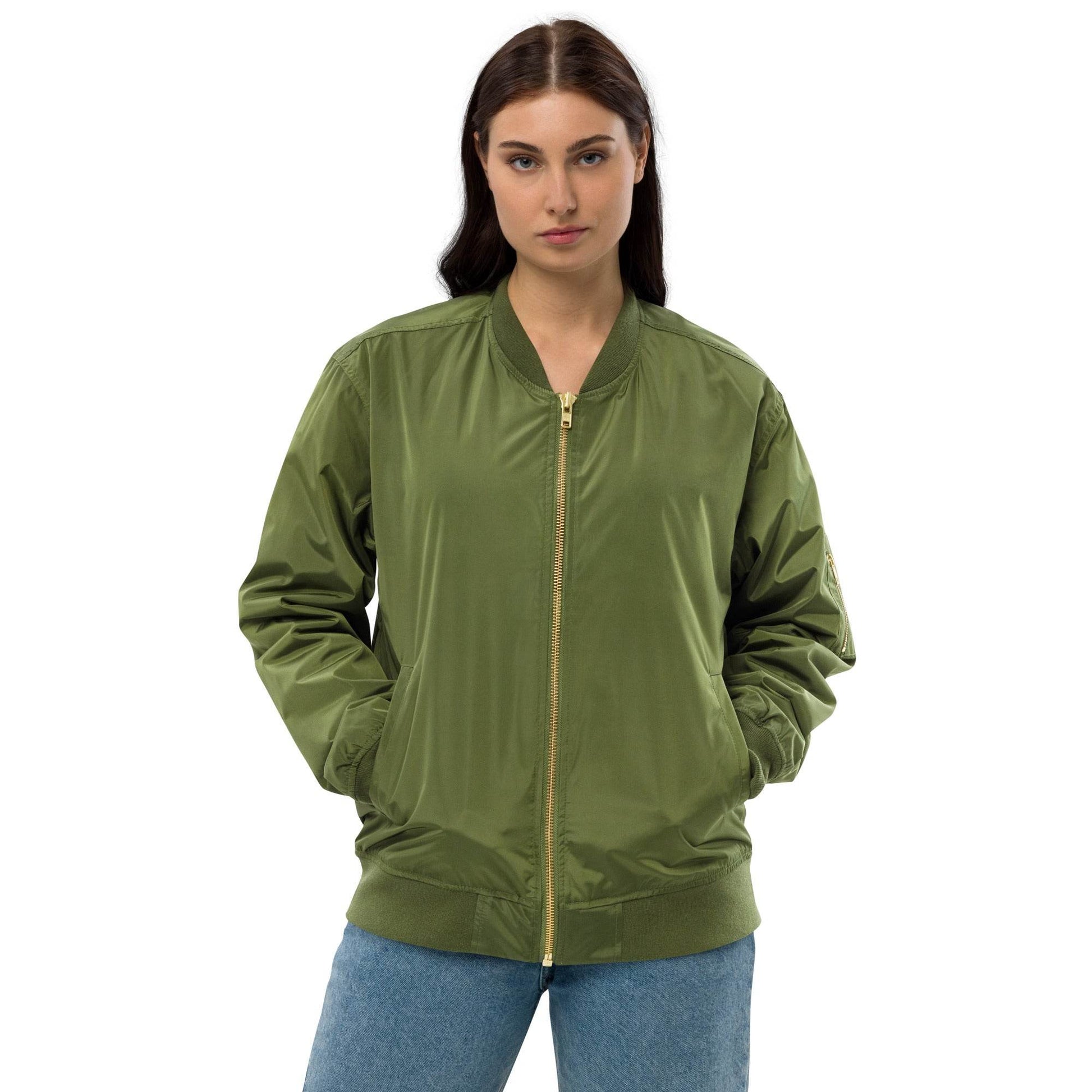 Bomber Jacket - Rock Hard or Go Home - Stay Covered