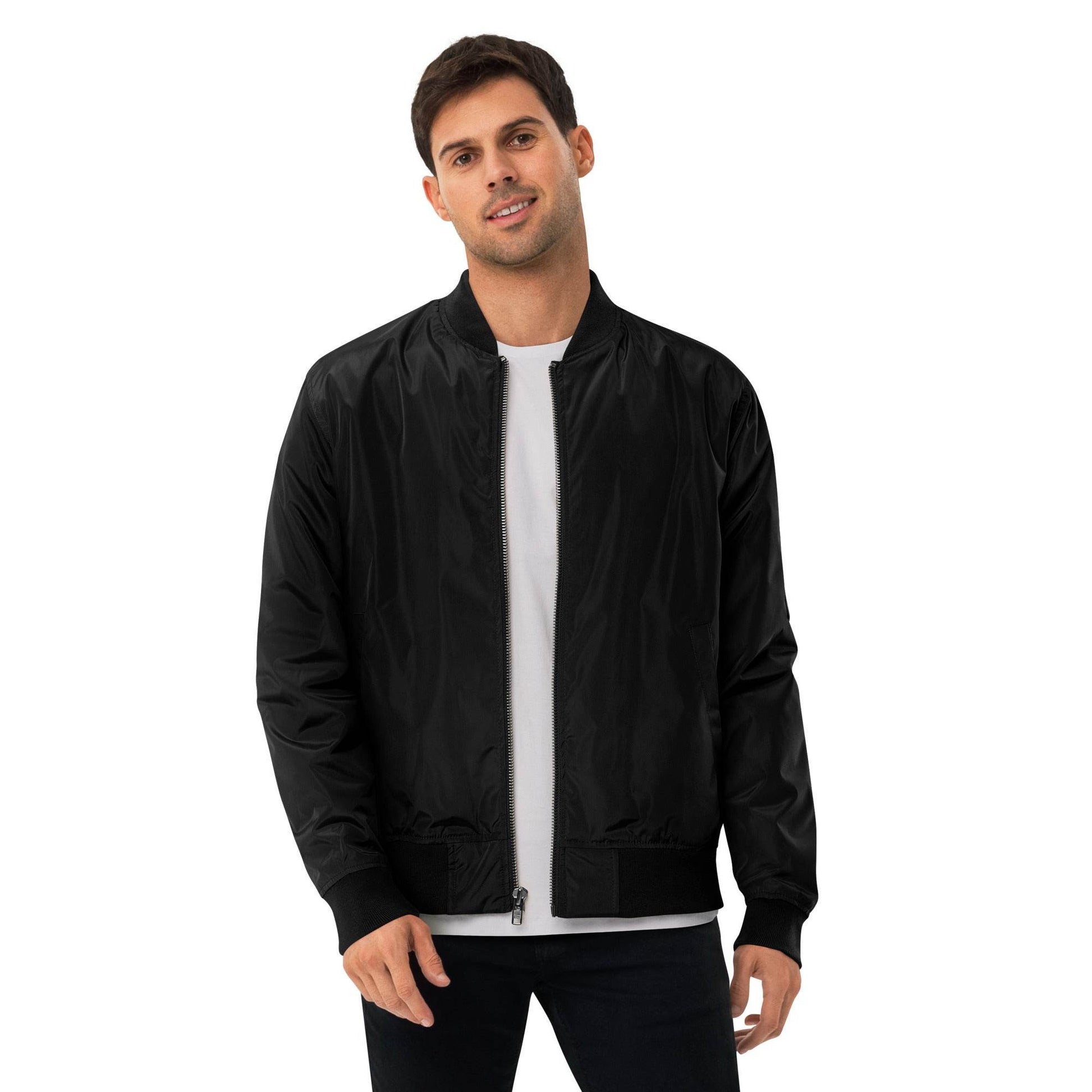 Bomber Jacket - Rock Hard or Go Home - Stay Covered