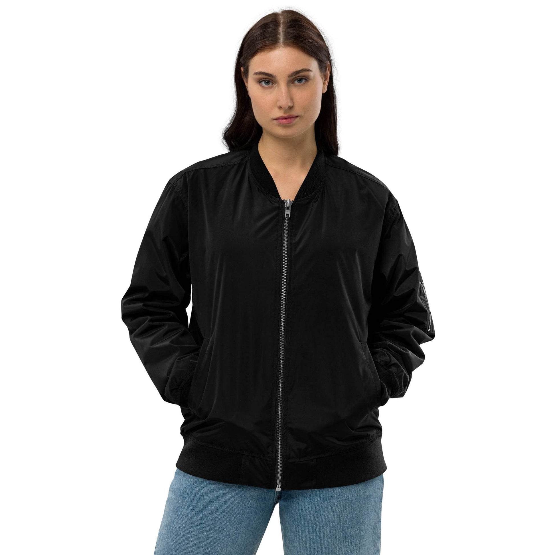 Bomber Jacket - Rock Hard or Go Home - Stay Covered